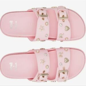 BRAND NEW ALDO x BARBIE BARBIEDREAM SLIDE SANDALS